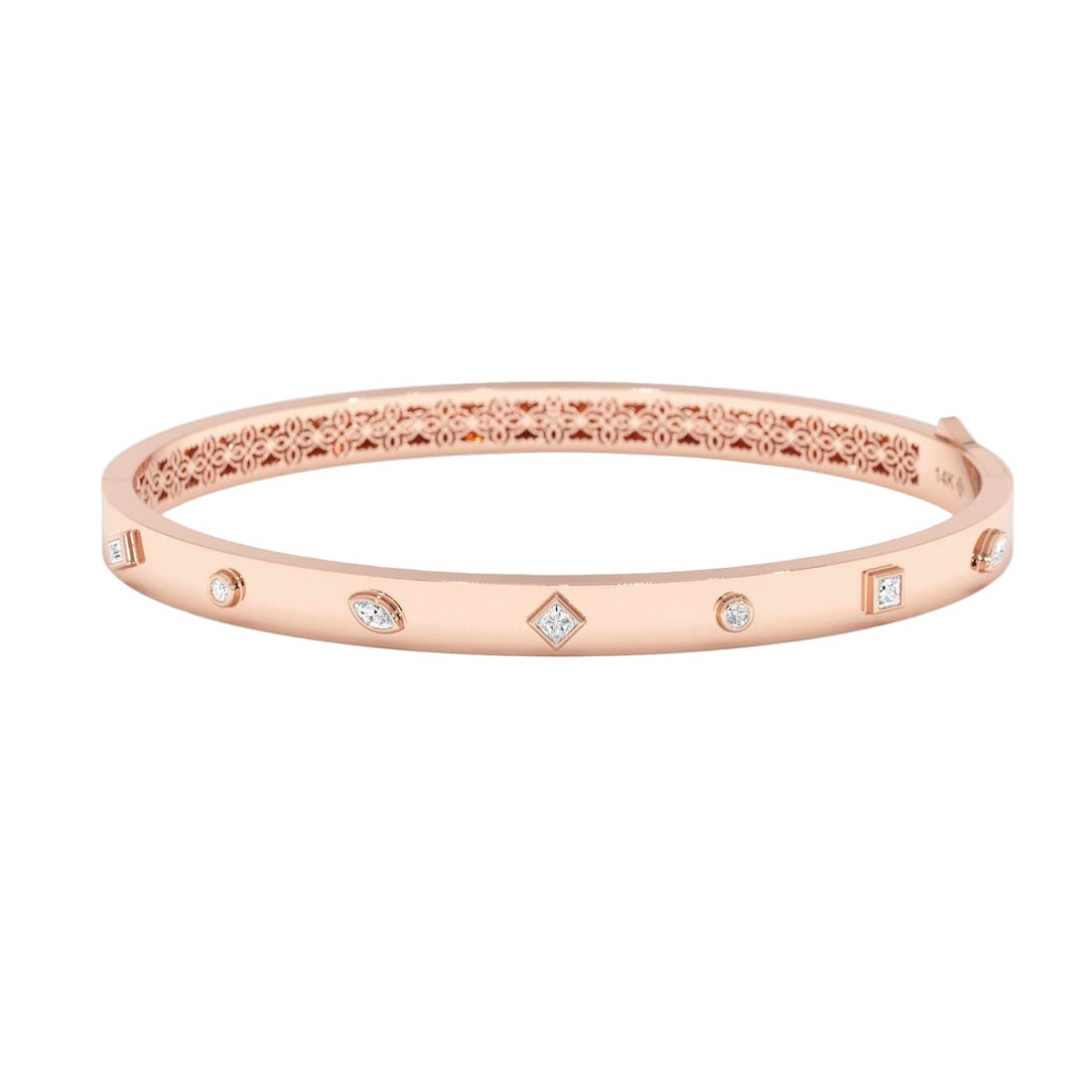 Diamond bangle