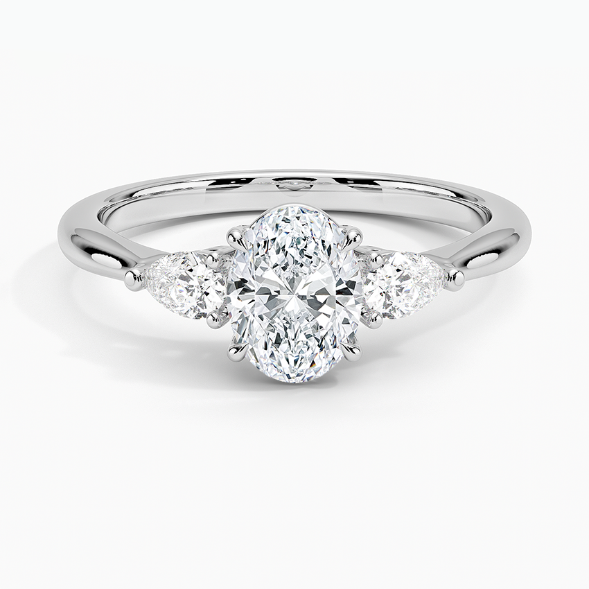 Opera diamond wedding ring