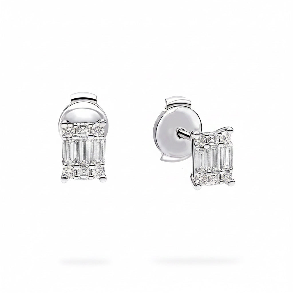 Diamond earrings