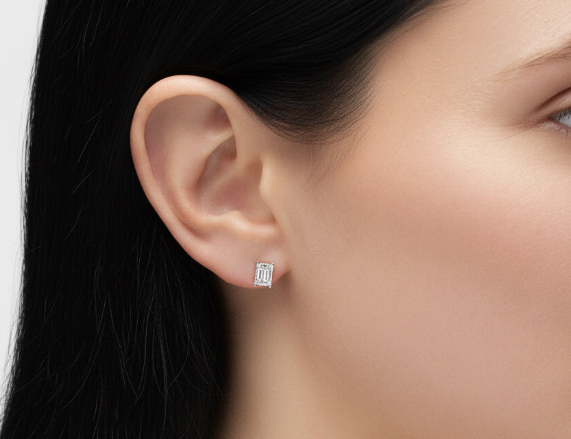 Diamond earrings