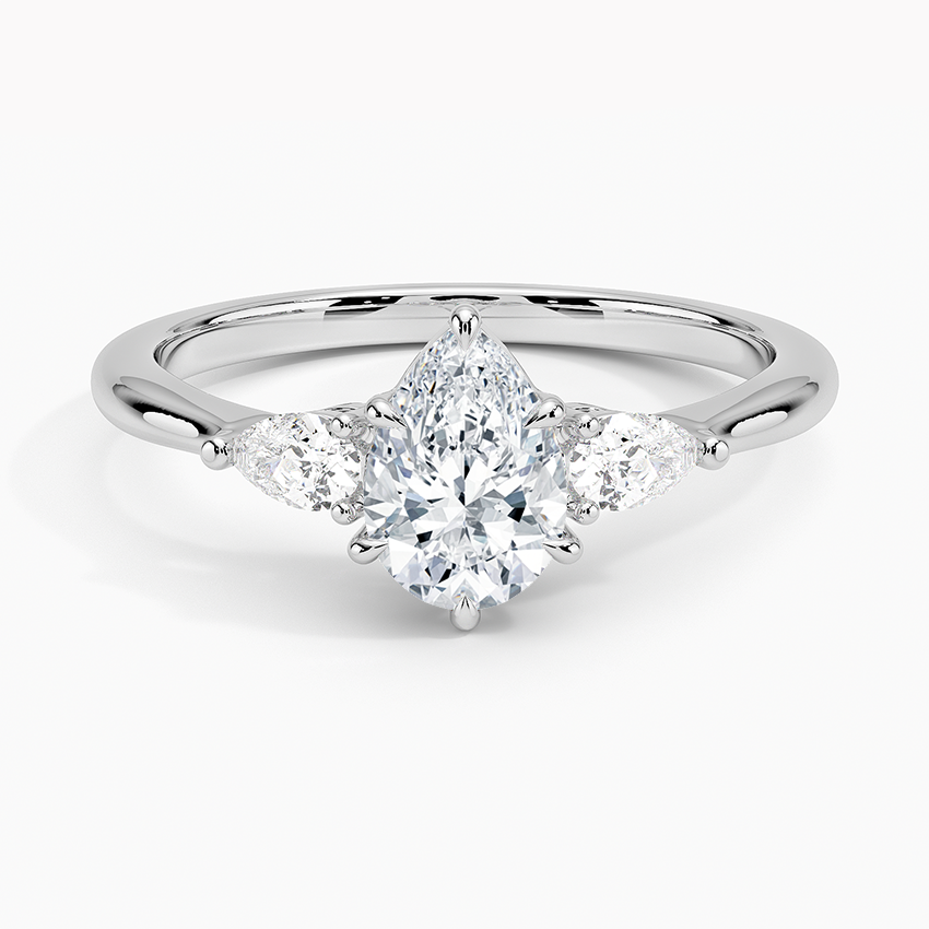 Opera diamond wedding ring