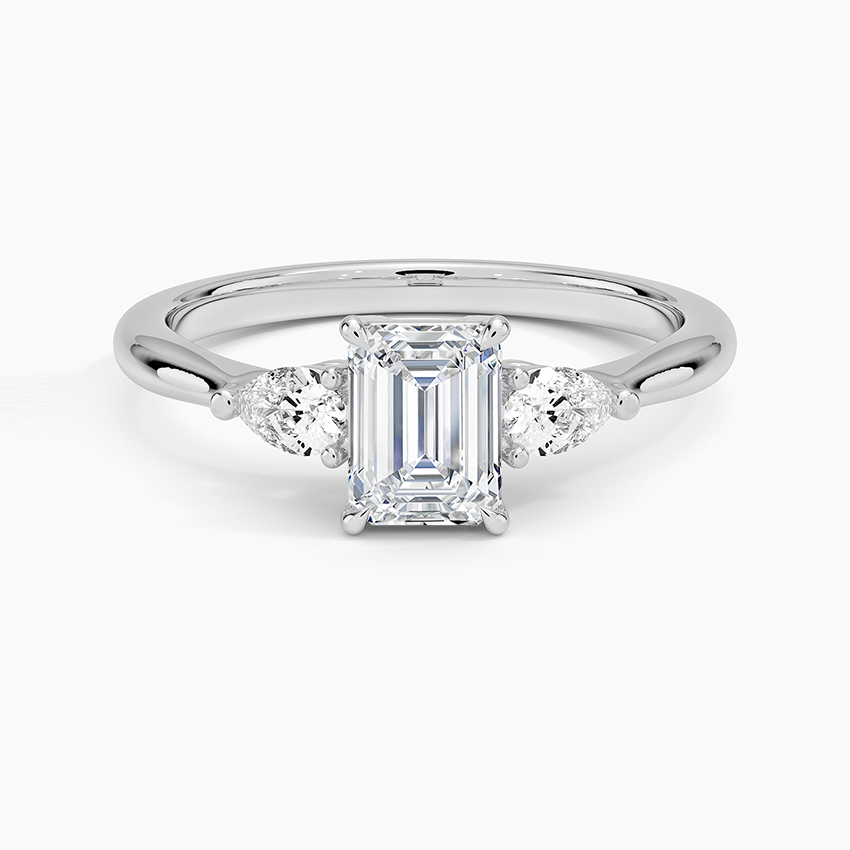 Opera diamond wedding ring