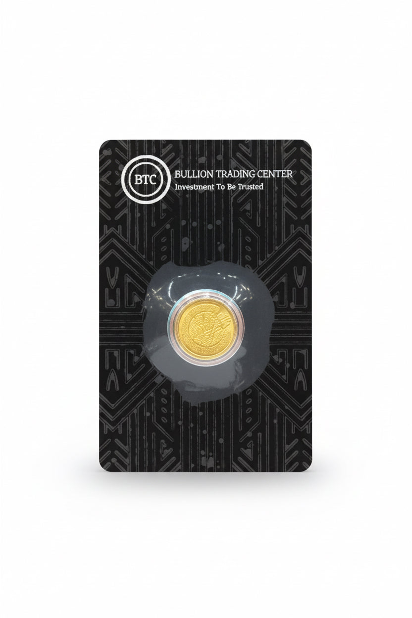 BTC - Quarter of coin